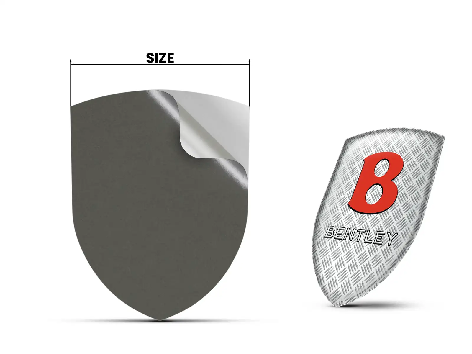 Bentley Badges Auto Perso Modernes Résistants Max Pro
